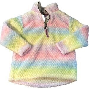 Te Verde Kids Rainbow Fleece W/Zipper Size: 3T
